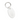 Oval keychain