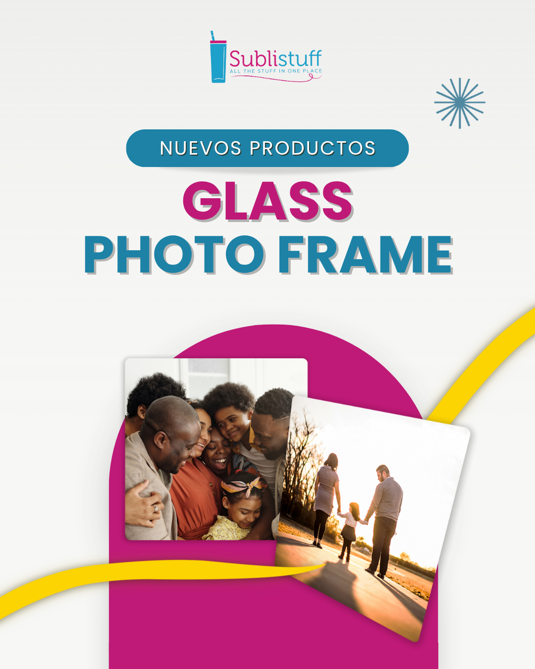 Subli Frame SUBLIMATION FOTO FRAME CRISTAL – Sublistuff